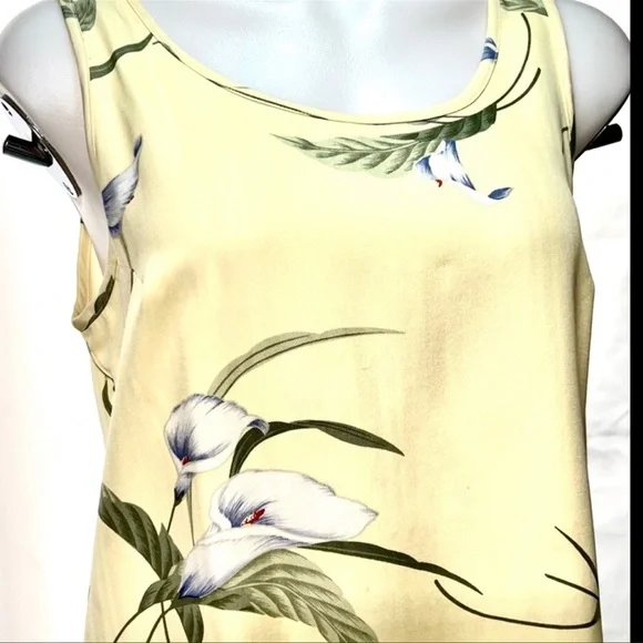 Tommy Bahama SILK Tank Top NWOT Never Worn - Picture 2 of 4